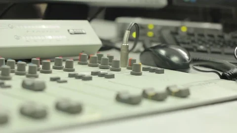 The indicators on the mixer Stock Footage 70670801