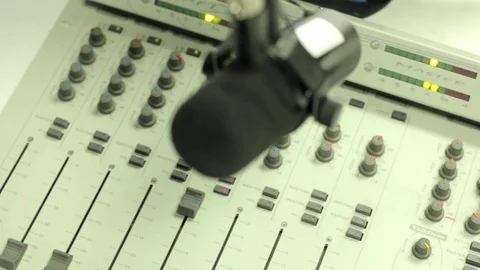 The indicators on the mixer Stock Footage 70687910