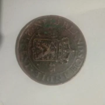 Indie Nederlandsch Coin 스톡 사진