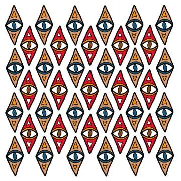 Indigenous ceremonial pattern - aboriginal tribal ethnic background Stock Illustration