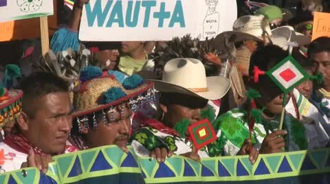 Indigenous claims Stock Footage 10849749