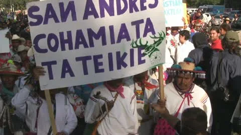 Indigenous claims Stock Footage 10849821