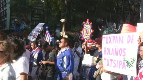 Indigenous claims Stock Footage 10849982