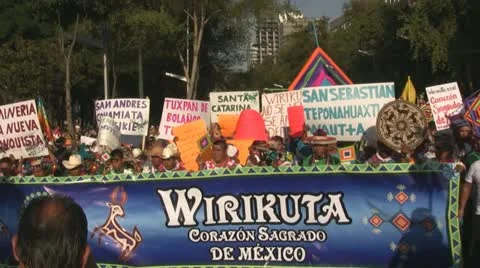 Indigenous claims Stock Footage 10850139