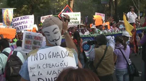 Indigenous claims Stock Footage 10852449