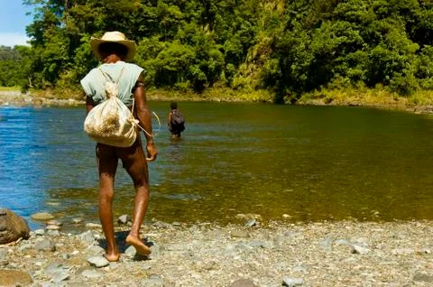 Indigenous people Foto stock