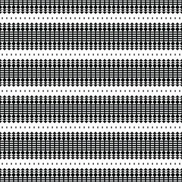 Indigenous seamless stripe check pattern. Ethnic oriental contemporary motif. Illustrazione stock