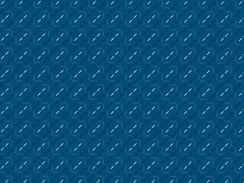 Indigo and white block pattern seamless for textile wall tile decor backgroun Stock Illustration