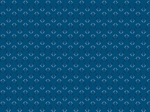 Indigo and white block pattern seamless for textile wall tile decor backgroun 스톡 일러스트