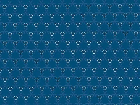 Indigo and white block pattern seamless for textile wall tile decor backgroun Stock Illustration