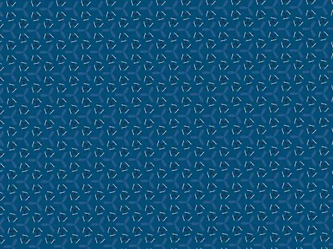 Indigo and white block pattern seamless for textile wall tile decor background Illustrazione stock