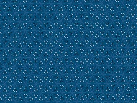 Indigo and white block pattern seamless for textile wall tile decor background Stock Illustration