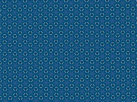 Indigo and white block pattern seamless for textile wall tile decor background Stock Illustration
