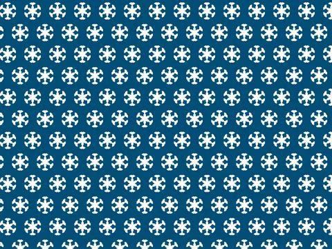 Indigo and white block pattern seamless for textile wall tile decor background Stock Illustration