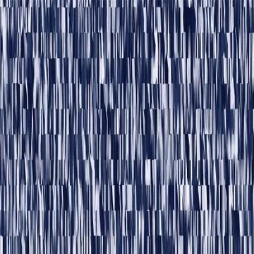 Indigo blue batik dyed effect texture background. Seamless japanese repeat Stock Illustration