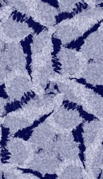Indigo blue batik dyed effect texture background. Seamless japanese style repeat Stock Photos