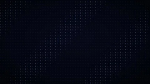 Indigo code rippling binary hacker code background Vídeos de archivo 342633633
