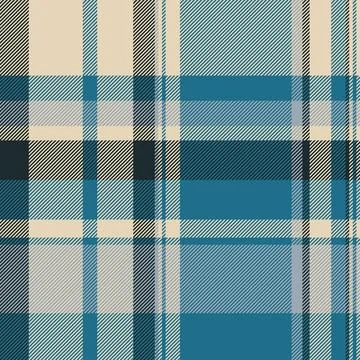 Indigo plaid background pattern, grungy seamless vector fabric. Subtle text.. イラスト素材