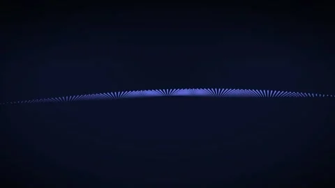 Indigo rolling dunes particle surface background 스톡 동영상 342636561