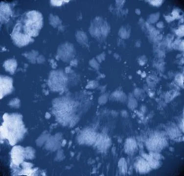 Indigo Tie Dye. Batik Multi Pattern. Hippie Stock Illustration