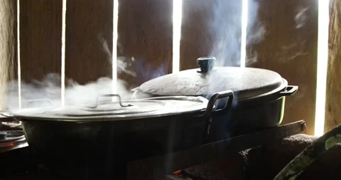 Indios kitchen 스톡 동영상 140310271