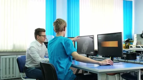 Individual lesson on 3D modeling 库存影片 171290951