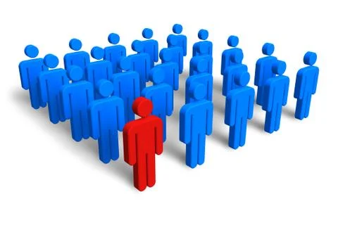 Individuality concept Stock Illustration