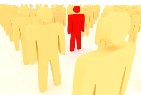 Individuality Stock Illustration