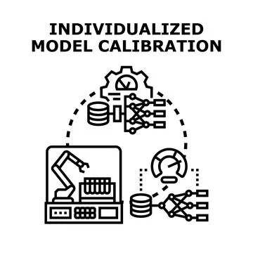 Individualized model calibration using artificial intelligence technology Stock Illustration