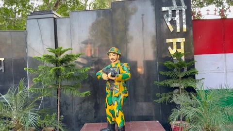 Indo pak border Video stock 322935746