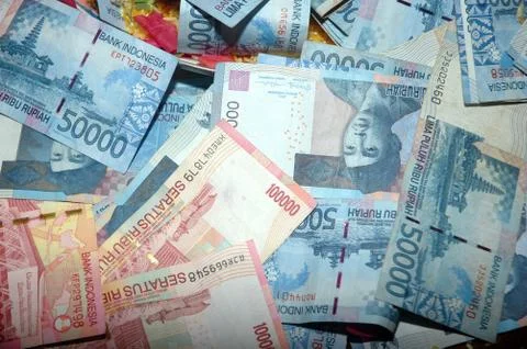 Indonesia banknotes Stock Photos