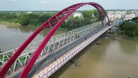 INDONESIA BRIDGE Stock Footage 242058601
