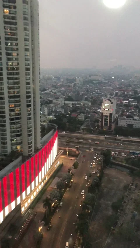 Indonesia City View Stock Footage 219270875