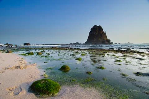 Indonesia, East Java, Tanjung Papuma beach Stock-Fotos