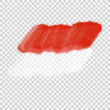 Indonesia Flag Angled Textured Chalk Brush Banner? Stock Illustration