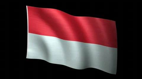 Indonesia Flag A Vidéo 116228