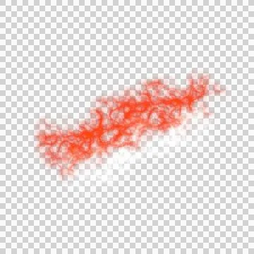 Indonesia Flag Long Glowing Fire Smoke Wave Banner? Stock Illustration