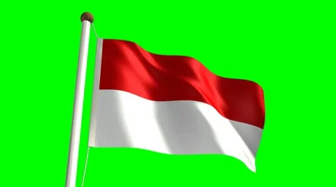 Indonesia Flag Loop Green Screen Stock Video Pond5 Indonesia Flag Loop Green Screen Stock Video Pond5
