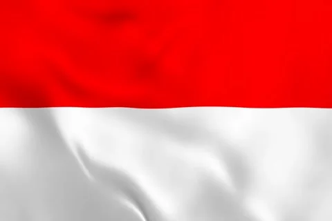 Indonesia Flag Motion Stock Footage 278301932