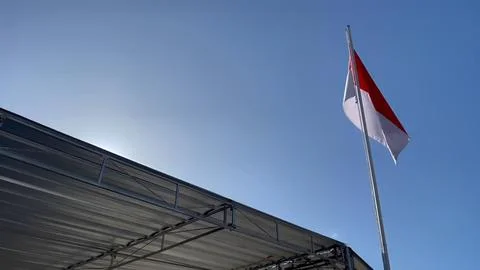 Indonesia flag Stock Photos
