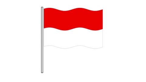 Indonesia Flag Seamless Loop Animation Stock Video Pond5 Indonesia Flag Seamless Loop Animation Stock Video Pond5