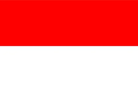 Indonesia flag vector illustrator. eps 스톡 일러스트
