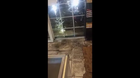 Indonesia: Heavy Rain Causes Severe Flooding in Cimahi, West Java Stock-Footage 320672575