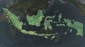 Indonesia - hub of the world. Topographic 4k or 4k+ Resolution