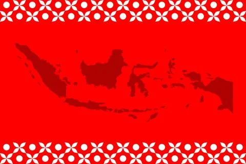 Indonesia Independence Day Background イラスト素材