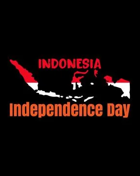 Indonesia Independence Day Stock Illustration