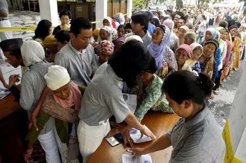 Indonesia Java Earthquke Anniversary -  27 May 2007 Stock Photos