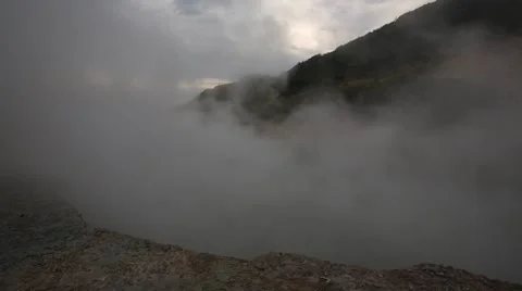 Indonesia, Java (Volcano crater) Stock Footage 40219875