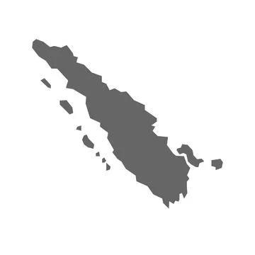 Indonesia map design template Stock-Illustration