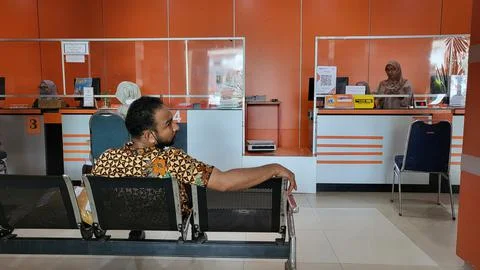 Indonesia post office Stock Photos